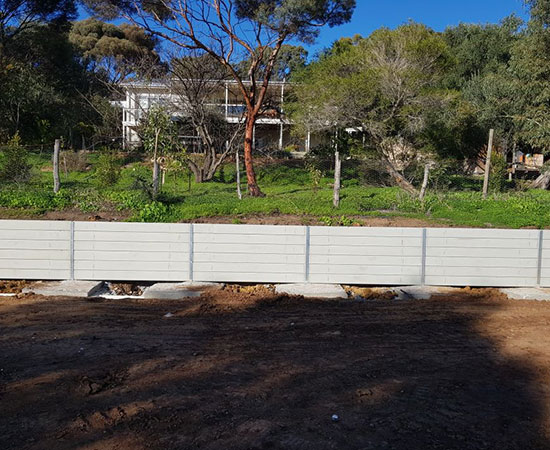 Retain SA retaining walls concrete walls Adelaide South Australia